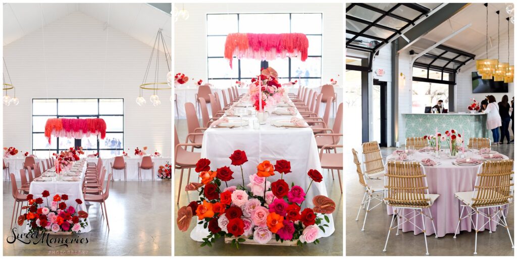 This wedding venue is a modern and chic barn located in Dripping Springs. 