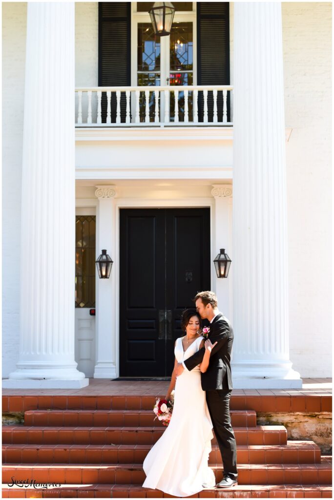 Our Woodbine Mansion wedding couldn't have been more perfect.