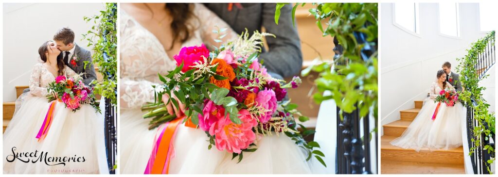 This Austin wedding was a dream! All of the modern tropical vibes at this gorgeous venue couldn't have been more perfect!
