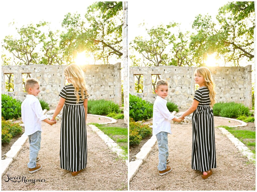 Molly could not get enough of these photos of her children!