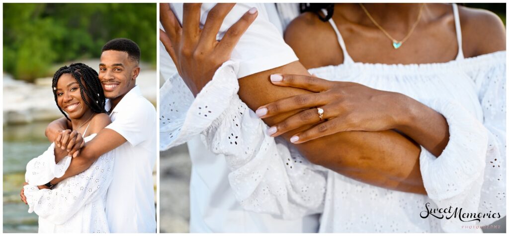 I believe this McKinney Falls state park engagement session is a success!