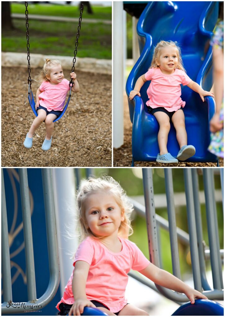 Brushy Creek Lake Park not only has a beautiful creek, lots of fields, but also this cool playground that's a huge hit with kids.