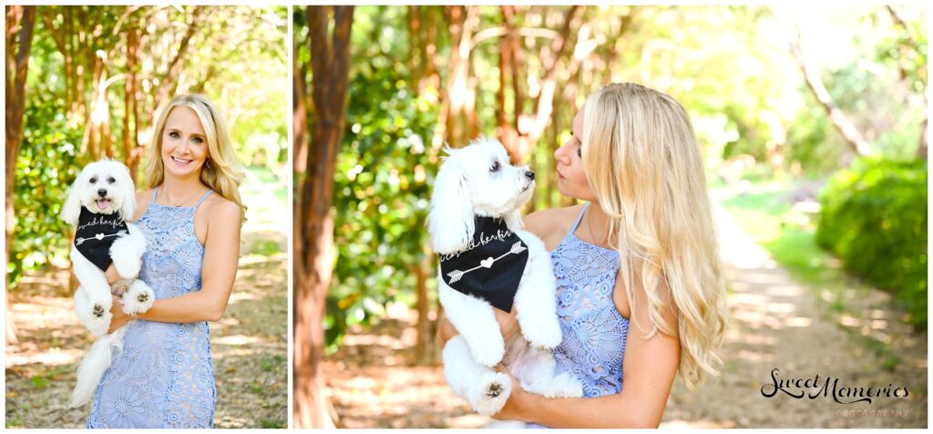 This Waco engagement session with a beautiful couple and their three furbabies was so much fun!