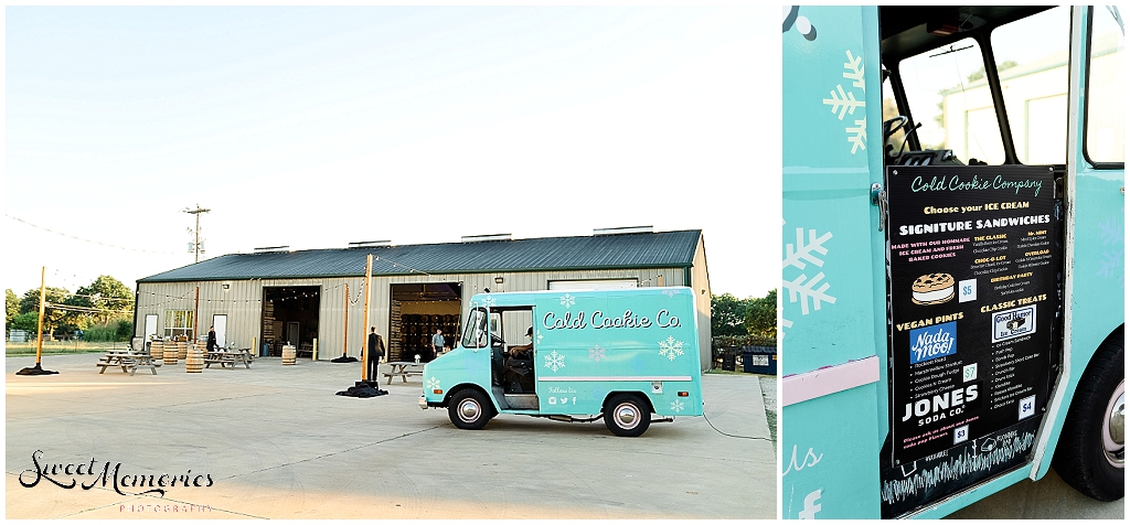 Who wouldn't want the Cold Cookie company at their Dripping Springs wedding?