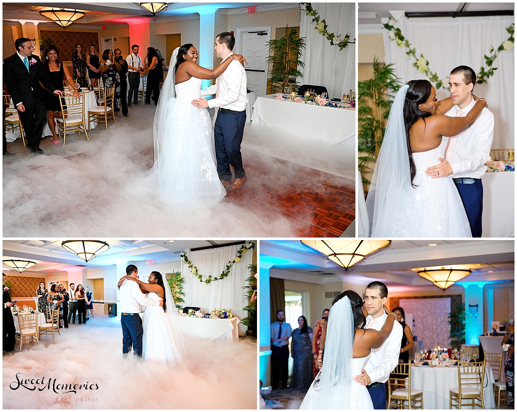 First dance as husband and wife.