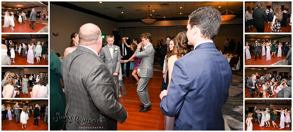 There's nothing like a good wedding reception with lots of dancing!