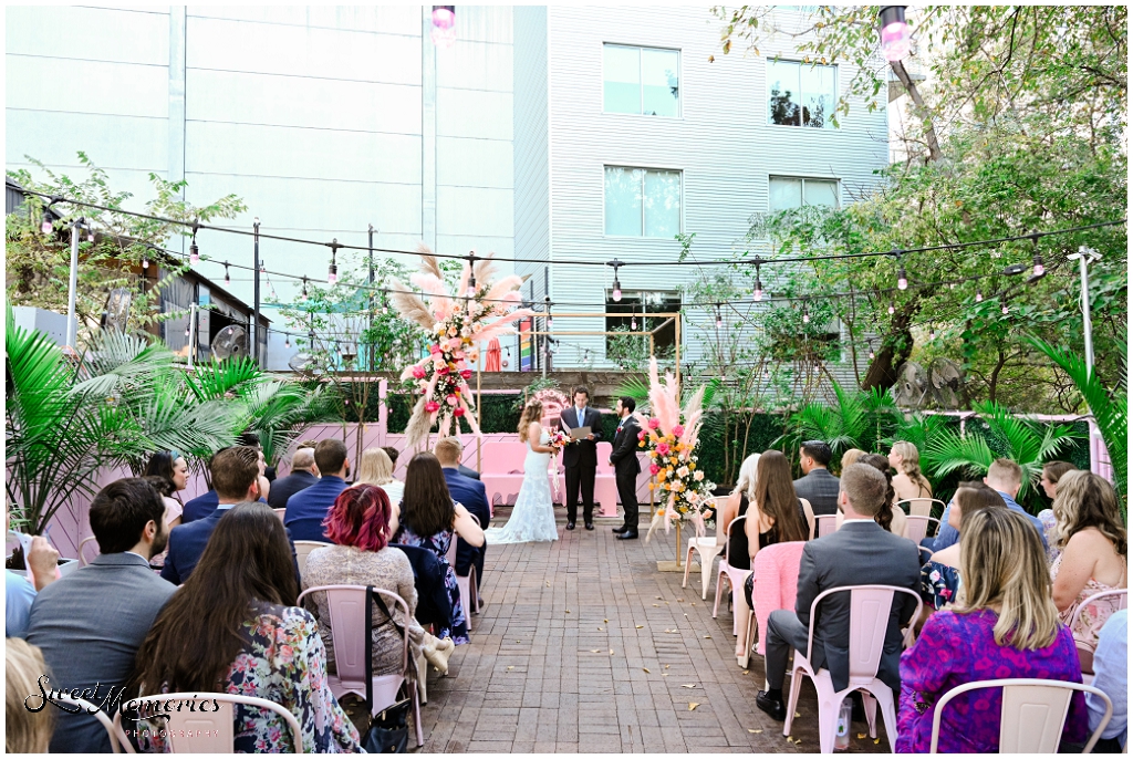 Wedding ceremony.