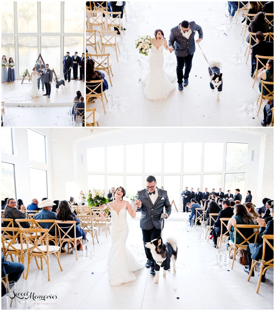 The wedding recessional