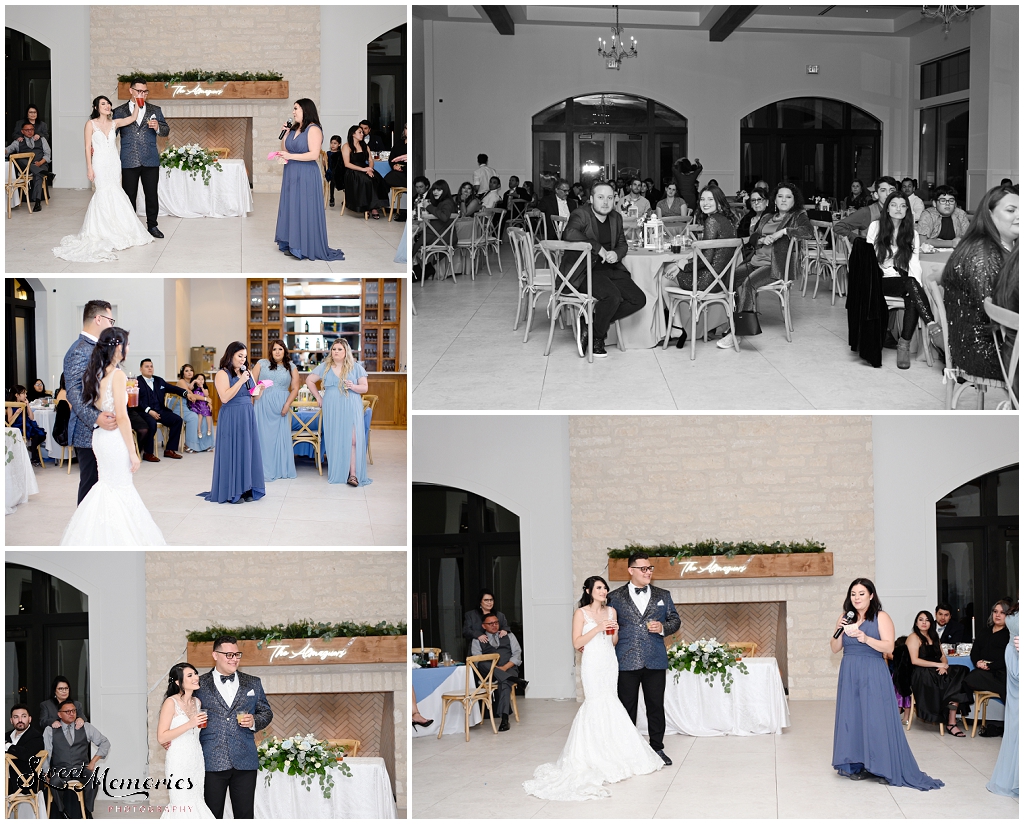 Toasts at Preserve at Canyon Lake wedding | Austin Texas Photographer