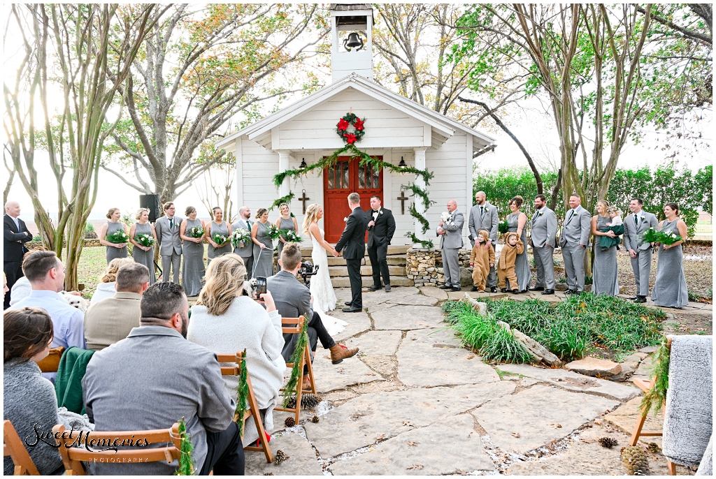 Moon River Ranch wedding ceremony