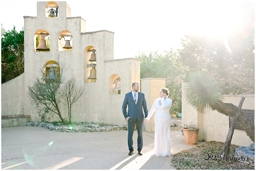 We were loving the lighting and the bells at Chapel Dulcinea.

