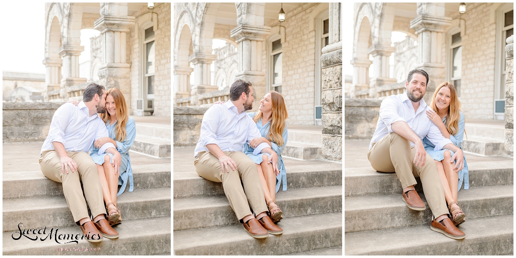 Chateau Bellevue Engagement Session | Austin Photographer