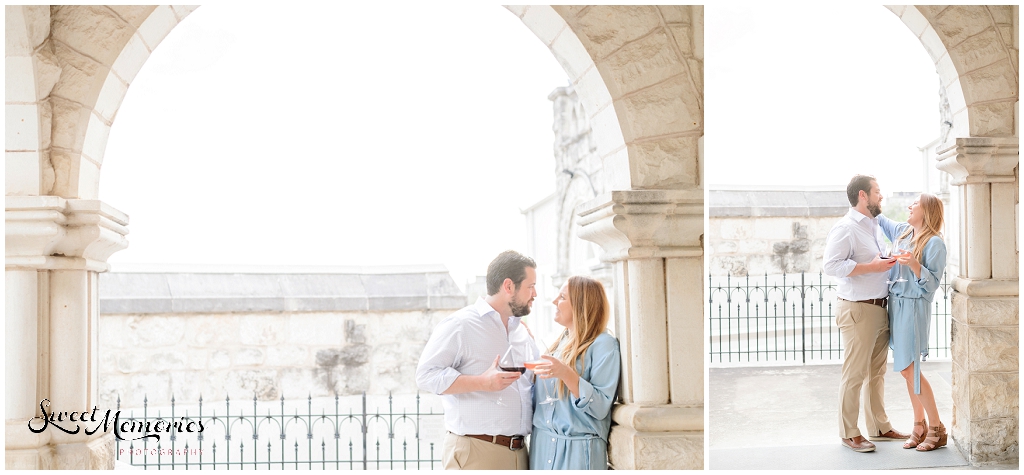 Chateau Bellevue Engagement Session | Austin Photographer