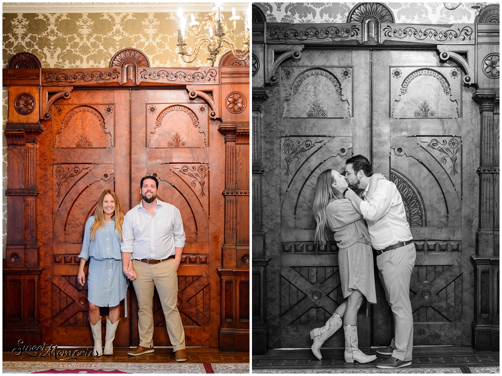 Chateau Bellevue Engagement Session | Austin Photographer