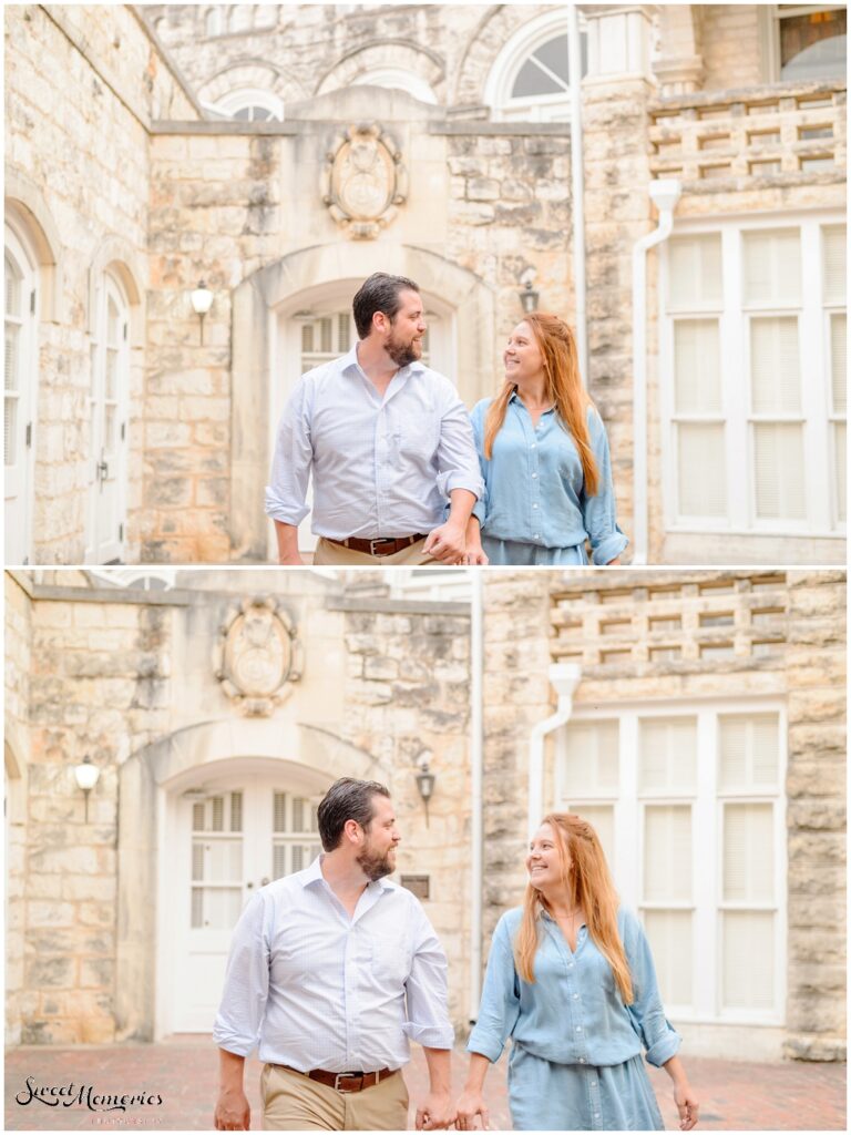 Chateau Bellevue Engagement Session | Austin Photographer