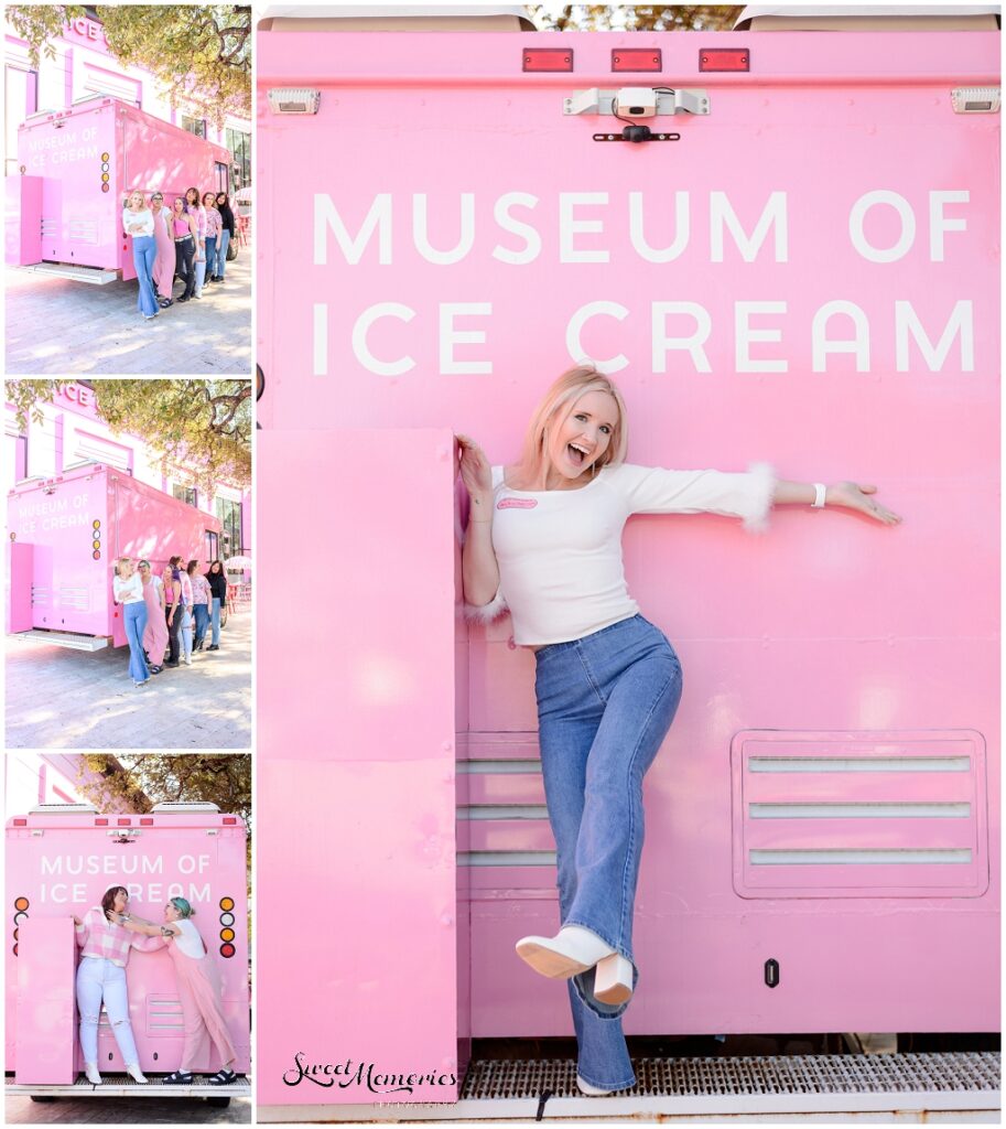 Museum of Ice Cream Bachelorette | Austin Photographer