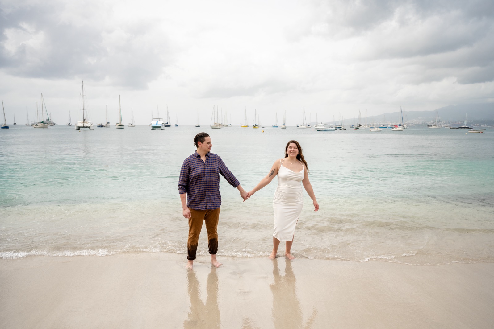 Destination elopement | Martinique | beach wedding