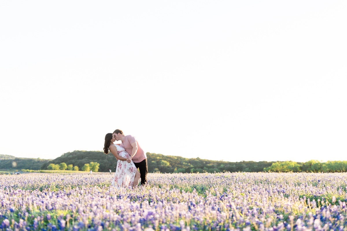 sunset engagement session | austin texas