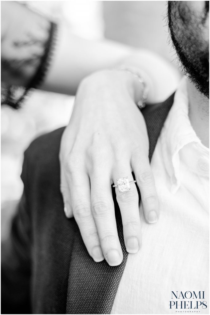 An engagement ring that the Austin Texas Photographer shot.