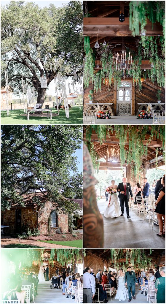 The beautiful ceremony space at Two Streams One Heart