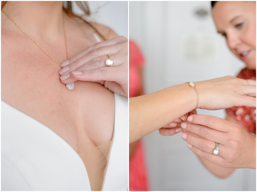 Bridal details at the Driskill hotel in downtown Austin, Texas.