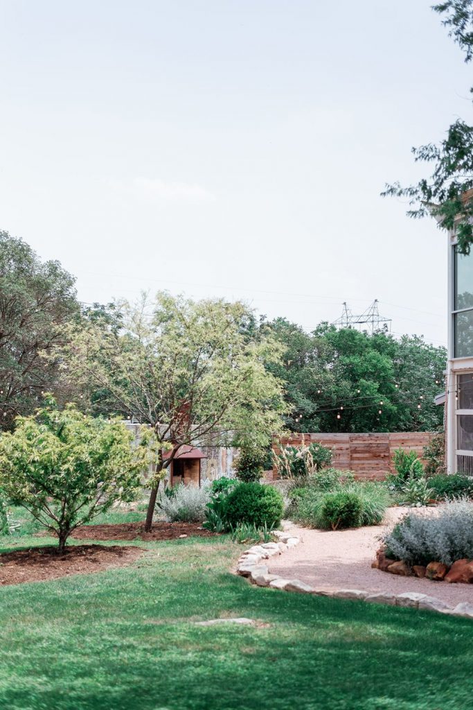 Gardens at Barr Mansion in Austin.