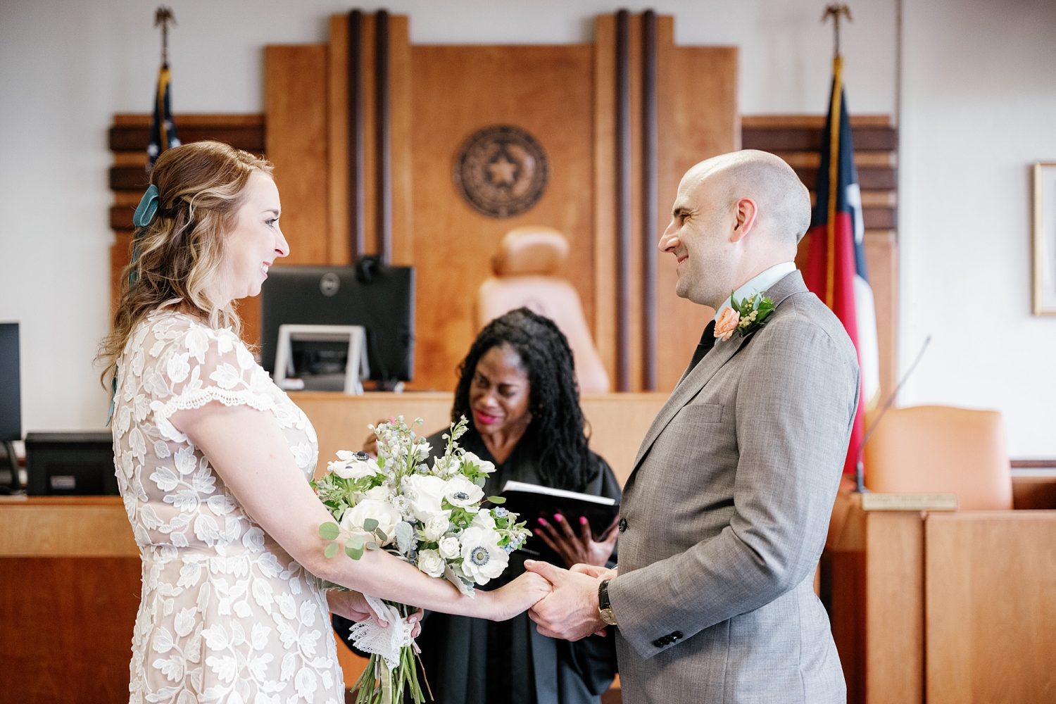 Getting married at downtown Austin Precinct 5 Courthouse